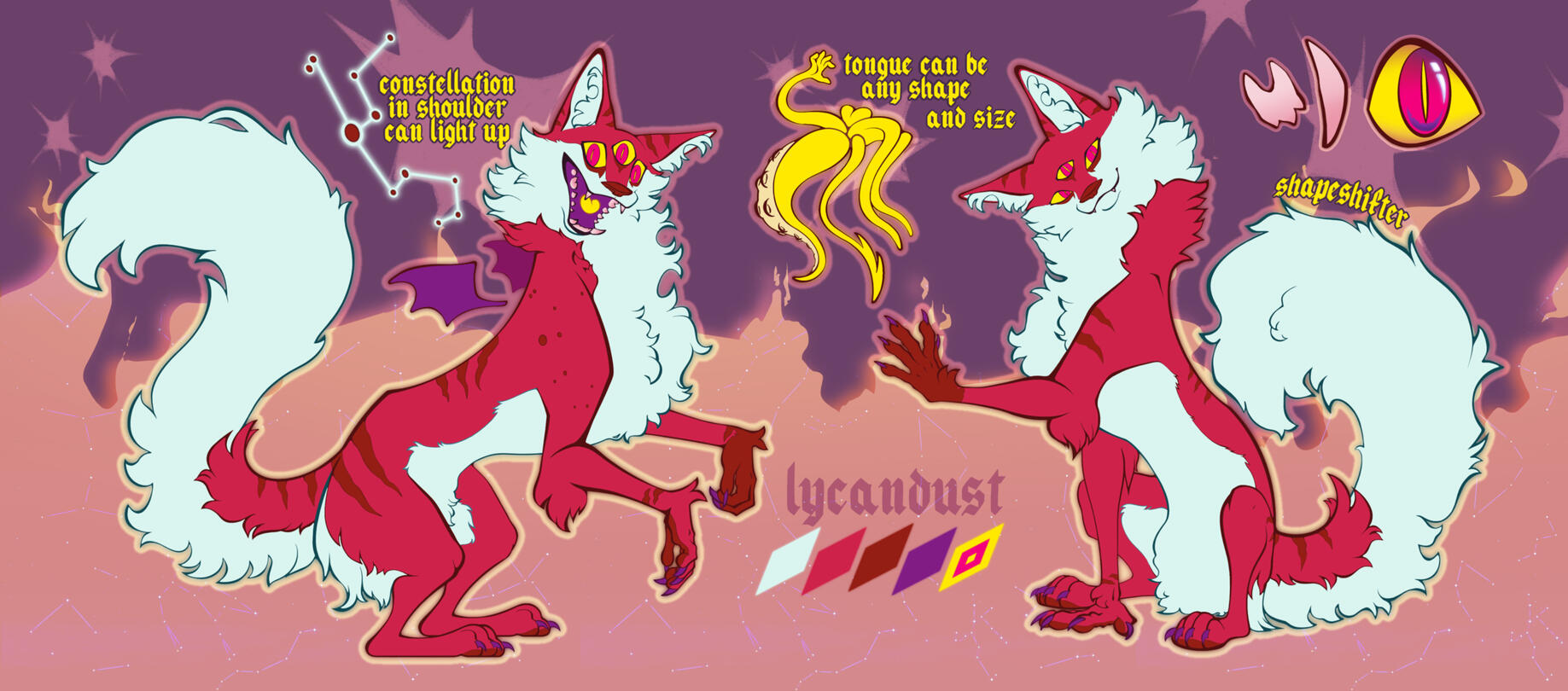 Lined ref sheet + extra details