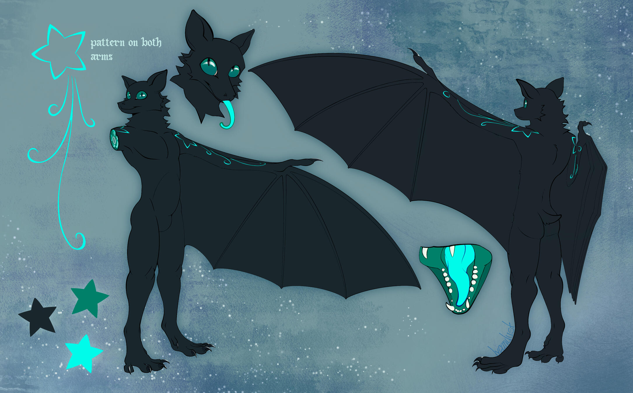 Lined ref sheet