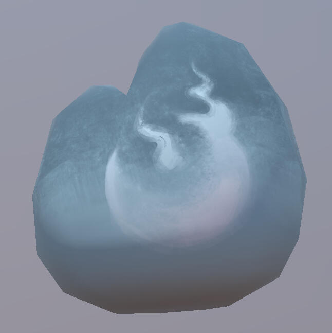 Modeled and Texture Painted